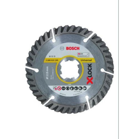 DISCO DIAMANTE STANDARD TURBO-SEGMENTADO UNIVERSAL