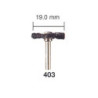 CEPILLO CERDA 19,2 MM. VASTAGO 3,2 MPX2 403