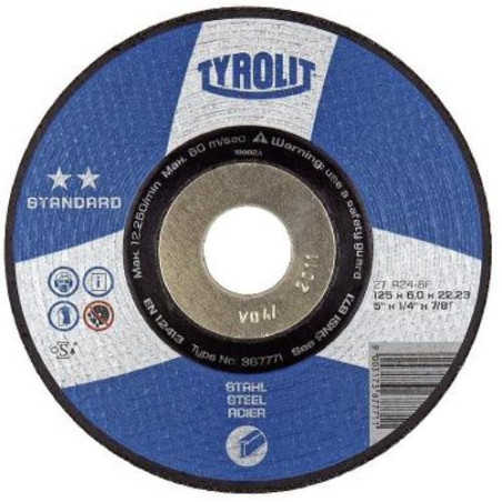 DISCO DESBASTE HIERRO STANDAR 178X6X22,2