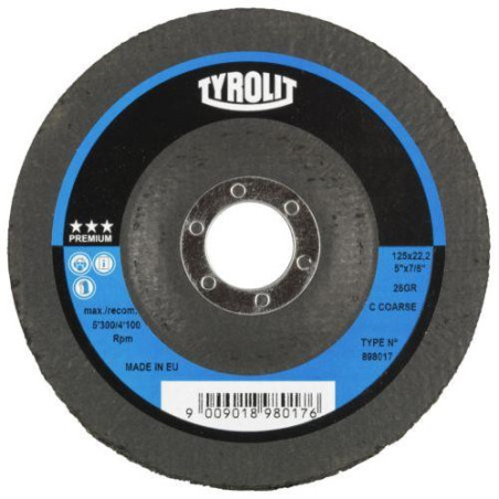 DISCO DE LIMPIEZA 28 VL GR 115X22,2 898014