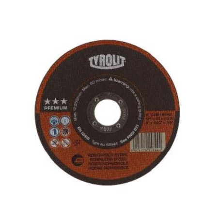 DISCO CORTE INOX PREMIUM 125X0.75X22 34332801