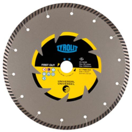 DISCO USO GENERAL STANDAR 230X2.4X22