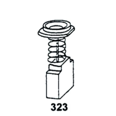 JUEGO ESCOBILLAS PVC MAKITA CB-304 1875JX