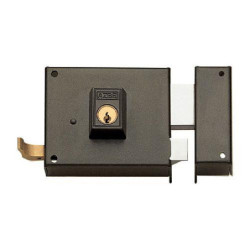 CERRADURA SOBREPONER 125-A PINTADA 120 DCHA.PERFIL