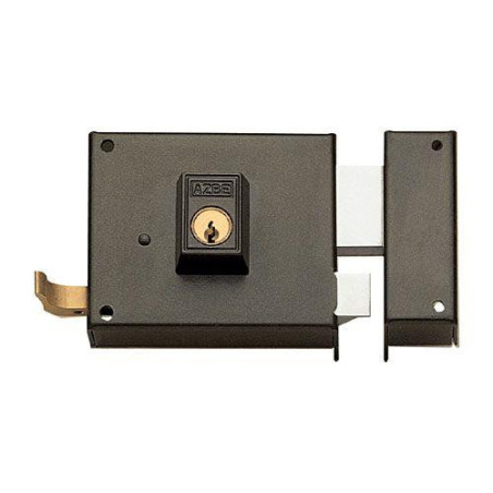 CERRADURA SOBREPONER 125-A PINTADA 140 DCHA.PERFIL