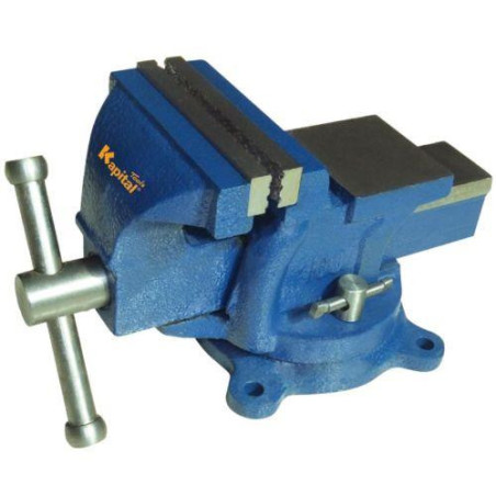 TORNILLO DE BANCO BASE GIRATORIA 100MM. KHBV100B