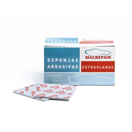 ESPONJA ABRASIVA EXTRA PLANA GRANO-MEDIO 10664