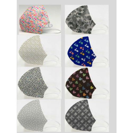 MASCARILLA DISEÑO ESTAMPADO SURTIDO T-L