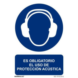 SEÑAL USO OBLIGATORIO PROTECCION ACUSTICA