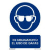 SEÑAL USO OBLIGATORIO GAFAS
