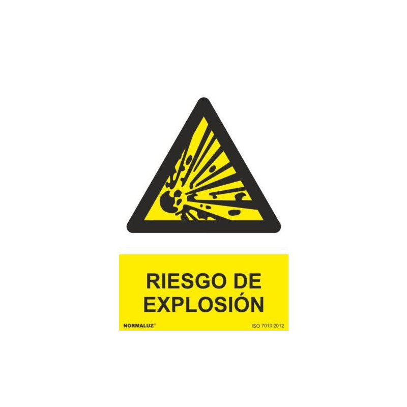 SEÑAL RIESGO EXPLOSION