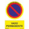 SEÑAL VADO PERMANENTE
