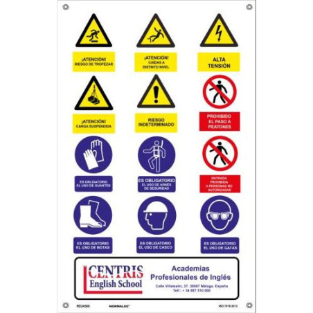 LONA MULTISEÑAL OBRA