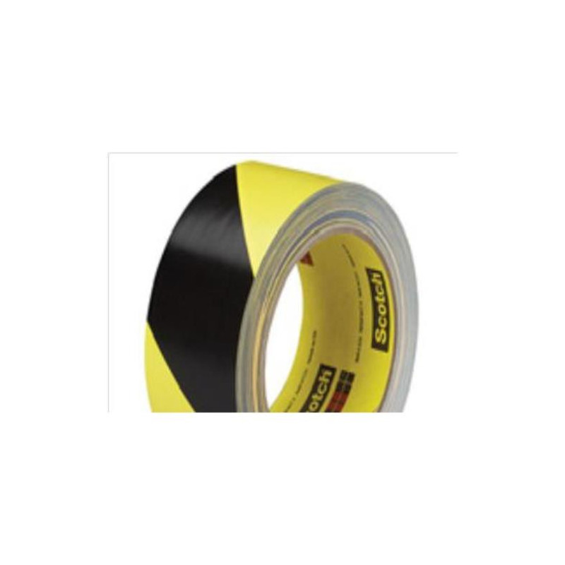CINTA VINILO FRANJA SEGURIDAD NEGRO AMARILLO 766 CINTA VINILO FRANJA SEGURIDAD NEGRO AMARILLO 766