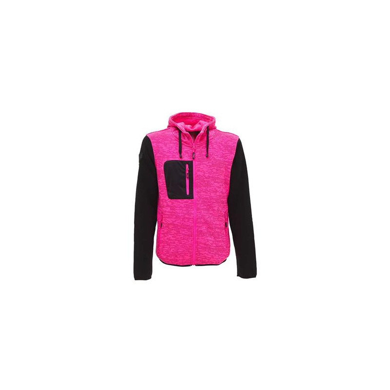 SUDADERA MUJER RAINBOW BLACK/FUCSIA EY174BF T.S SUDADERA MUJER RAINBOW BLACK/FUCSIA EY174BF T.S