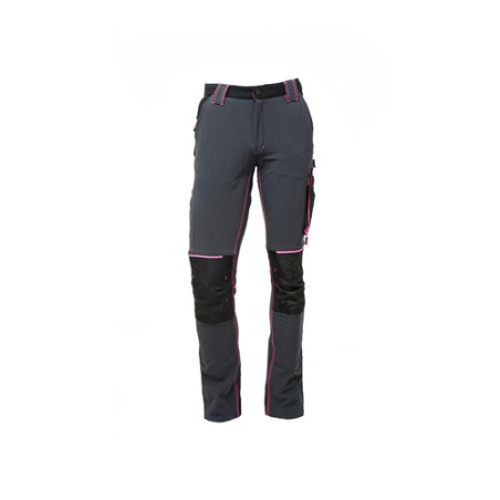 PANTALON MUJER SLIM FIT LADY GREY FUCSIA/CARB T.S