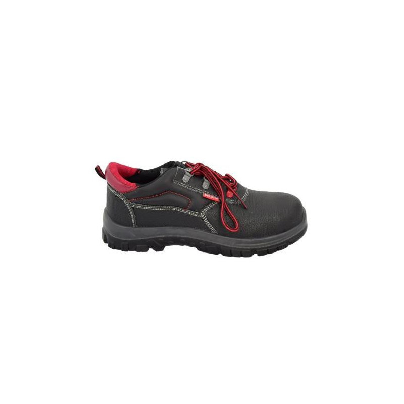 ZAPATO PIEL CON PUNTERA S3 72301-40 +PLANTILLA